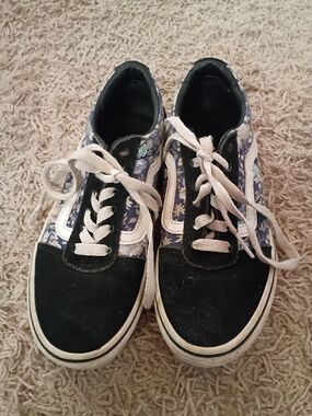 Floral Vans Size 1